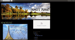Desktop Screenshot of drakesplanet.blogspot.com
