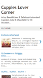 Mobile Screenshot of cuppieslovercorner.blogspot.com