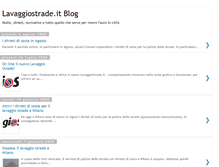 Tablet Screenshot of lavaggiostrade.blogspot.com