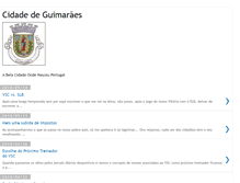 Tablet Screenshot of cidadeguimaraes.blogspot.com