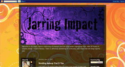 Desktop Screenshot of jarringimpact.blogspot.com