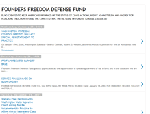 Tablet Screenshot of foundersfreedomdefensefund.blogspot.com