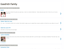 Tablet Screenshot of 4goodrichs.blogspot.com