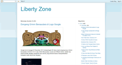 Desktop Screenshot of libertyzone.blogspot.com