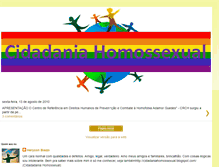 Tablet Screenshot of cidadaniahomossexual.blogspot.com