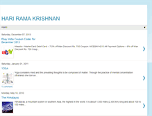 Tablet Screenshot of hariramakrishnan.blogspot.com