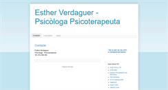 Desktop Screenshot of e-verdaguer-psicoterapia.blogspot.com