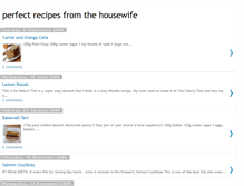 Tablet Screenshot of perfectrecipesfromthehousewife.blogspot.com