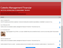 Tablet Screenshot of catedra-management-financiar-imi-nova.blogspot.com