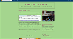 Desktop Screenshot of craftermathnyc.blogspot.com