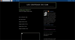 Desktop Screenshot of couteaux-du-cam.blogspot.com