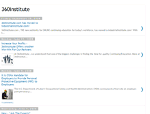 Tablet Screenshot of 360-institute.blogspot.com