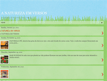 Tablet Screenshot of naturezaemversos.blogspot.com