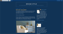 Desktop Screenshot of itsallinthedesign-designstyle.blogspot.com
