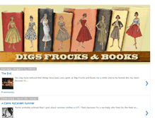 Tablet Screenshot of digsfrocksandbooks.blogspot.com