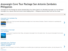 Tablet Screenshot of anawangintourpackagezambales.blogspot.com