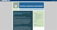 Desktop Screenshot of devrimcidemokratmuhendisler.blogspot.com