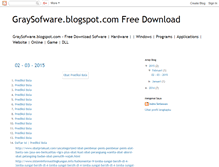 Tablet Screenshot of graysofware.blogspot.com