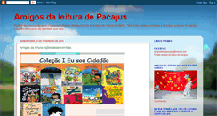 Desktop Screenshot of amigosdaleitura-pacajus.blogspot.com