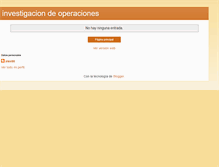 Tablet Screenshot of investigoperaciones-ingindustrial.blogspot.com
