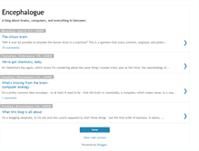 Tablet Screenshot of encephalogue.blogspot.com