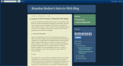 Desktop Screenshot of brandon-siedow.blogspot.com