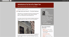 Desktop Screenshot of paperson.blogspot.com