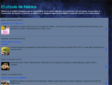 Tablet Screenshot of elcirculodemahina.blogspot.com