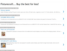 Tablet Screenshot of fixturecraft.blogspot.com