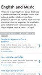 Mobile Screenshot of englishandmusics.blogspot.com