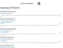 Tablet Screenshot of meaningofflowers-guide.blogspot.com