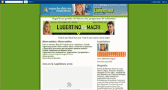 Desktop Screenshot of lubertinolegisladora.blogspot.com