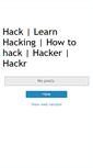 Mobile Screenshot of learn-how-to-hack1.blogspot.com