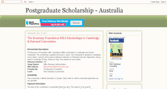 Desktop Screenshot of info-scholarship.blogspot.com