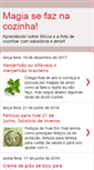 Mobile Screenshot of magiasefaznacozinha.blogspot.com
