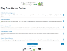 Tablet Screenshot of myonlinegamesfree.blogspot.com