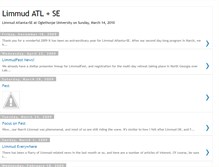 Tablet Screenshot of limmudatlse.blogspot.com