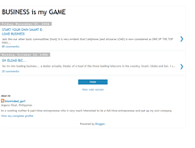 Tablet Screenshot of bizmind-gurl.blogspot.com