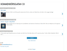 Tablet Screenshot of kommendorsgatan33.blogspot.com