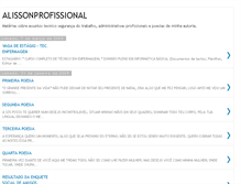 Tablet Screenshot of alissonprofissional.blogspot.com