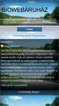 Mobile Screenshot of biowebaruhaz.blogspot.com