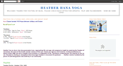Desktop Screenshot of heatherhanayoga.blogspot.com