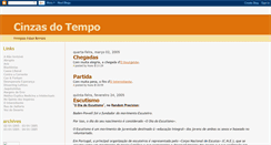 Desktop Screenshot of cinzasdotempo.blogspot.com