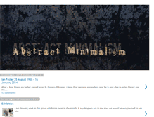 Tablet Screenshot of abstractminimalism.blogspot.com
