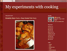 Tablet Screenshot of mywonderfulworldofcooking.blogspot.com