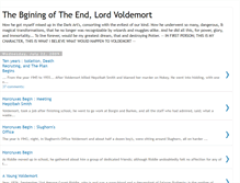 Tablet Screenshot of dark-lord-voldemort.blogspot.com