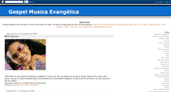 Desktop Screenshot of gospelmusicaevangelica.blogspot.com