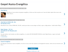 Tablet Screenshot of gospelmusicaevangelica.blogspot.com