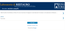 Tablet Screenshot of laboratoriodirestauro.blogspot.com