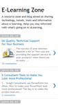 Mobile Screenshot of elearning-zone.blogspot.com